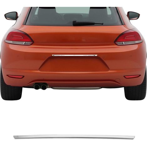 Garniture de Hayon Coffre pour VW Scirocco 2008-2017 acier inox (1/5)