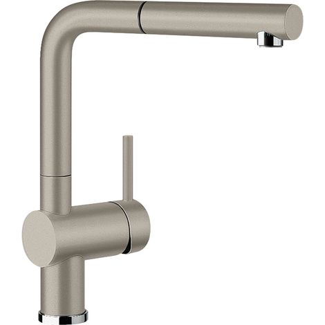 Blanco Linus S - Küchenarmatur, mit ausziehbarem Anschluss, Tartufo 517621