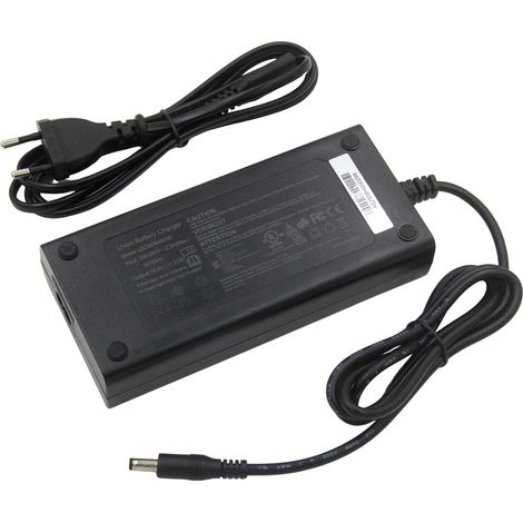 Accessoires pour scooter : chargeur 54,6 V 2 A, adaptateur secteur, cordon d’alimentation et prise – norme européenne
