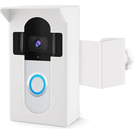 Support de sonnette vidéo antivol pour sonnette sans perçage pour porte d'appartement, location de maison (1/5)