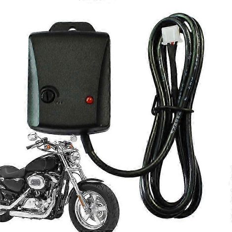 Compatible con motocicletas y automóviles, dispositivo de alarma antirrobo con sensor de vibración universal. (1/5)