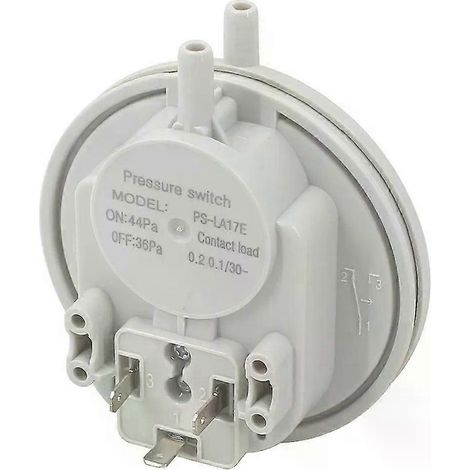Pressostat à air/pressostat éolien, compatible avec les chaudières à gaz murales, les chauffe-eau à gaz et les accessoires de chaudières à gaz. (1/4)