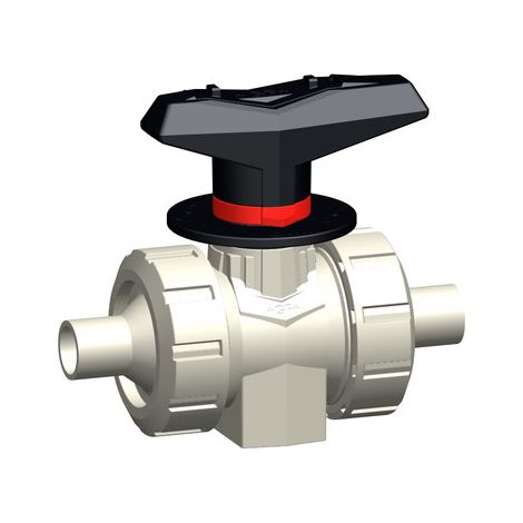 GF Dosierkugelhahn 523 PP/EPDM d 20 Stutzen SDR11