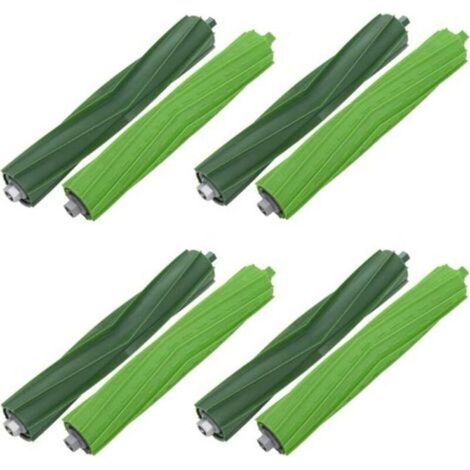 Brosses rotatives iRobot - Caoutchouc haute qualité Nettoyage profond - Aspirateur robot E J I - Lot de 4 rouleaux (1/5)