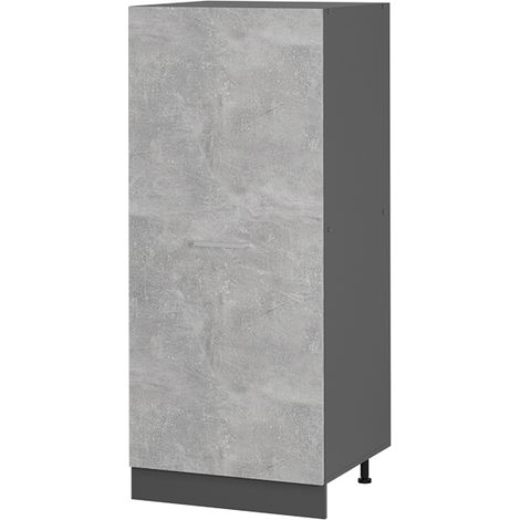 Herdumbauschrank R-Line, Beton, 60 cm, Vicco