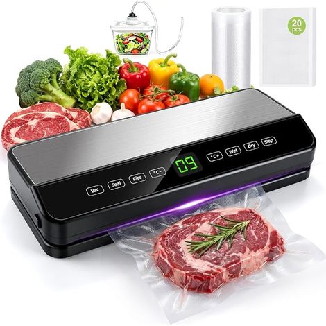 Automatic Food Vacuum Sealer for Dry and Wet (1/5)