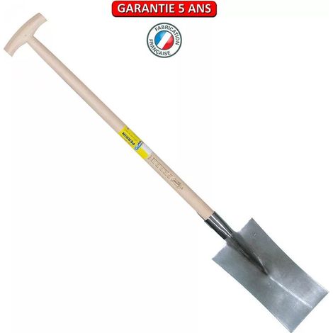 30 cm Nord Louchet - 95 cm gefräster Krückengriff OUTILS PERRIN