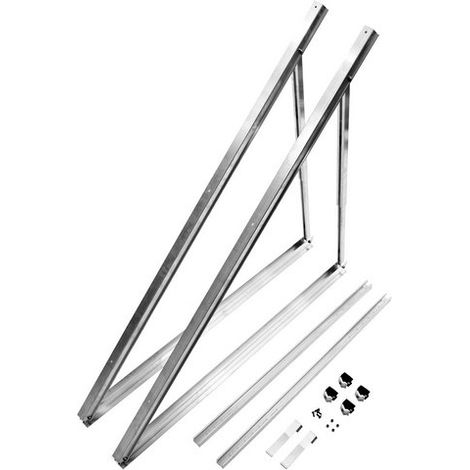 Bosch Accessoires capteurs plans FKF 3-2 Support de toit plat Kit de base vertical, 8718531031