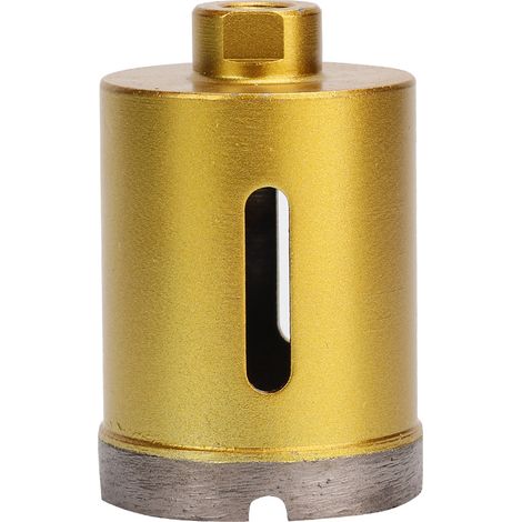 Diamond Hole Saw - 60 mm Angle Grinder Attachment For Ceramic Tile And Stone - For Countertop Mounting Holes - 1 Piece (1/5)