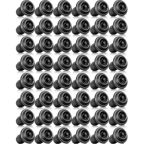 Bouchons de vin refermables, pompes à vin sous vide, bouchons de vin sous vide en silicone (48 pièces) (1/5)