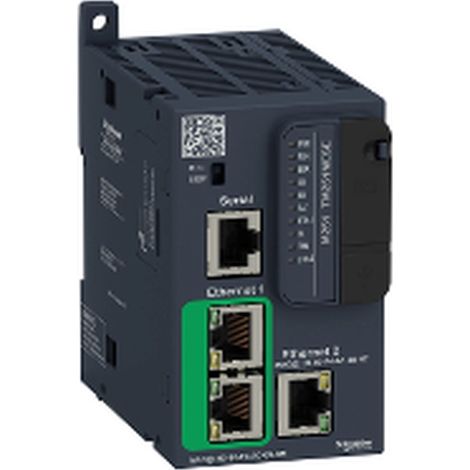 MODICON M251 24V DC programmierbare Logiksteuerung mit 8MB Speicher und 50A Stromstärke.