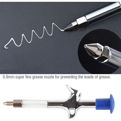 Pistolet à graisse pour roulements VTT - Lubrificateur pour entretien vélo tout-terrain (1/3)