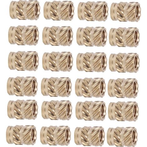 Uonlytech Lot de 100 écrous à sertir chaud pour outils bricolage (1/5)