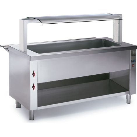 Self Bain-Maire en Acier Inoxydable sans Réserve - Capacité GN de 3 à 6 - Distform (1/2)