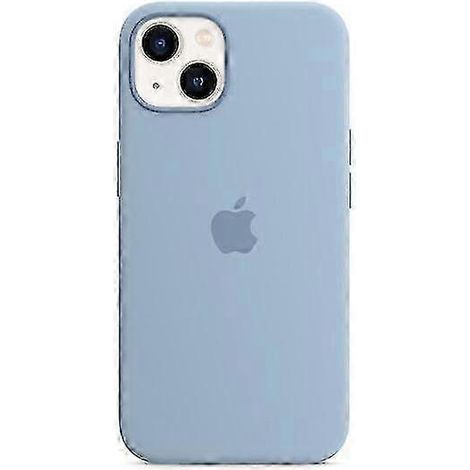 Silikon-Handyhülle für iPhone 13 (Blauer Nebel) (1/2)