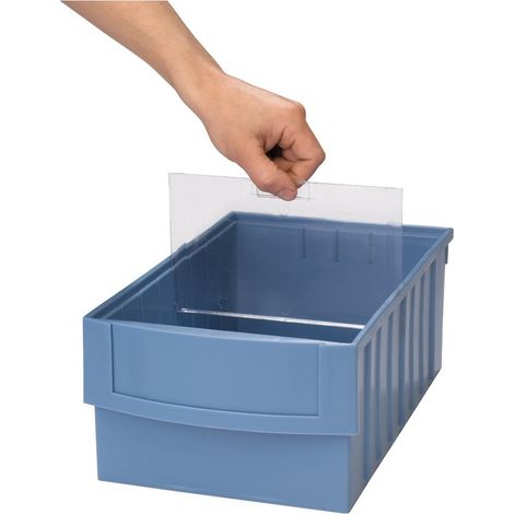 Séparateur transversal pour bacs de hauteur 105mm - COLIS 10 SEPARATEURS (1/4)