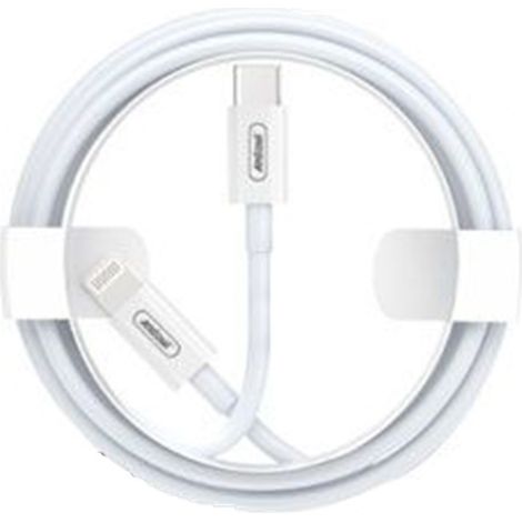 TRADE SHOP - Cavo Piatto Di Sincronizzare Dati Ricarica Da 1 Metro Da Type-c A Lightning 30 W Q-sj220 -