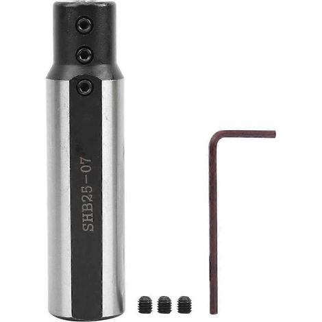 SHB25-07 7-mm-Drehwerkzeughalter für kleine Innenbohrungen, Hartmetall-Bohrstange