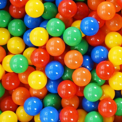 Balles de jeu colorées Pour Piscine Enfant Bébé 1000 pcs 93621 (1/4)