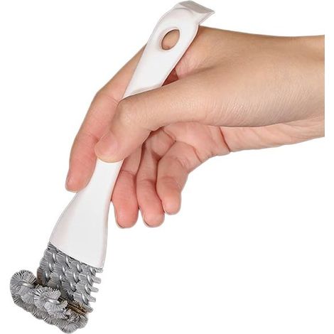 Brosse à joints pour un nettoyage en profondeur - Brosse multi-surfaces pour éviers, plaques de cuisson, grilles de barbecue, cages pour animaux (1/5)