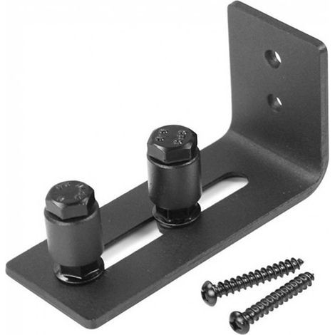 pièces Guide pour portail Rails au sol coulissants Fontainebleau 12X52X65mm (le noir) (1/5)