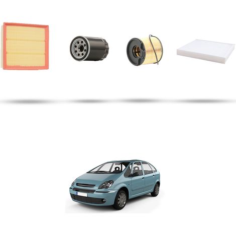 Kit tagliando 3 filtri compatibile con Citroen Xsara Picasso 2.0 Hdi 66kw dal 1999 al 2010 (1/5)