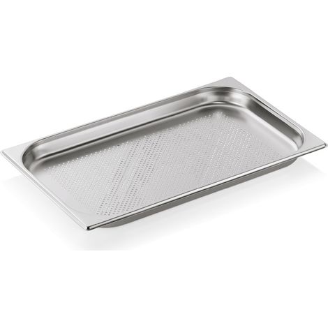 Bac inox perforé fond GN 1/1 H 40 mm 5 ltr GN CORE - Was Germany (1/2)