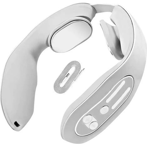 Appareil de massage EMS pour la nuque : masseur à impulsions électriques pour soulager la pression et stimuler les points d'acupuncture.-AquaForge