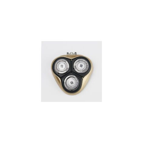 Ersatzscherköpfe kompatibel mit dem Philips AT750 Rasierer, gold-Crezuo