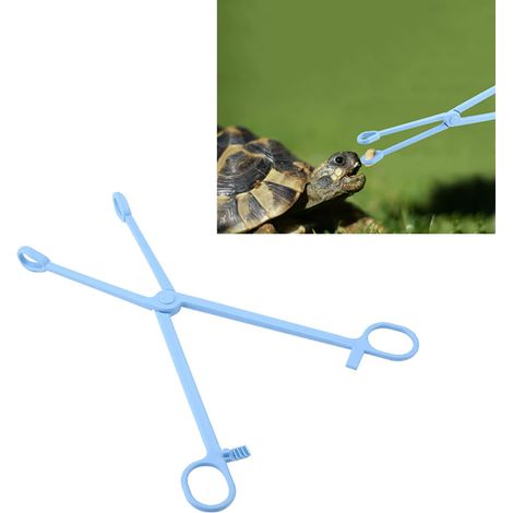 Clip pour reptiles en plastique Accessoire pour animaux de compagnie utile pour aliments pour animaux Outil de clipsage pour serpent, lézard et reptiles Fournitures d' (1/5)