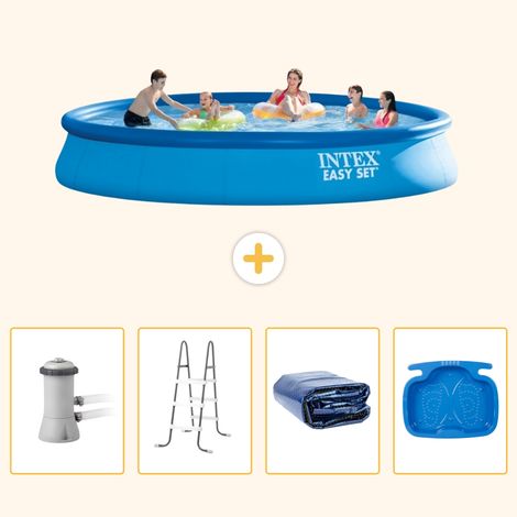 Intex Piscine Easy Set Ronde - 457x84 cm - 5-pièces  S318 (1/5)