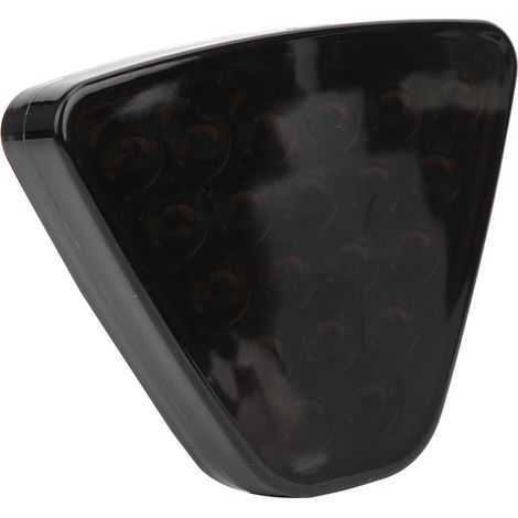 Feu arrière automatique 12 V, 20 LED, clignotant stroboscopique, universel pour moto, quad, camion, SUV, noir (1/5)