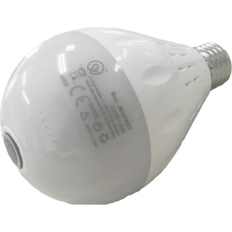 Telecamera Lampadina con Attacco E27 Videocamera 360 Full HD 1080p Sorveglianza di Sicurreza Domestica con Sensore di Movimento (1/3)