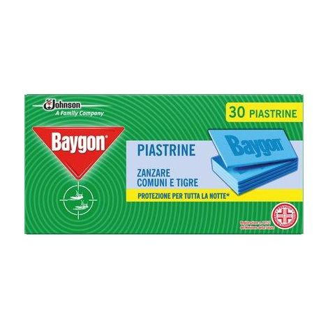 PIASTRINA ZANZARE TIGRE BAYGON - CF=PZ 30- 48 confezioni