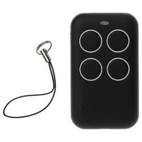 [Télécommande Universelle Garage] Universal + Compact + Compatible Chamberlain/Liftermaster/Craftsman/Linear + Répétiteur 4 Commandes + 6V/280-868MHz + Dimensions 6.5x3.8x0.8cm + Couleur Variable (1/4)