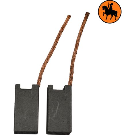 Balais de charbon HX 341 pour Bosch Radiateur 8x10x19,5mm (1/3)