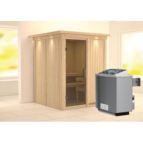 Norin Front,9KW integr. Strg graphitfarb. Ganzglastür u. DK
