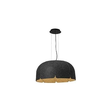 MUTE Lampe à suspension marron et gris foncé, dimmable 4000K (1/3)