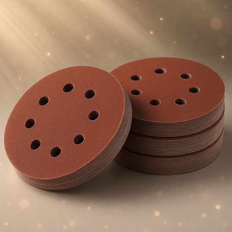 Disco abrasivo da 125 mm P60 con velcro  Kraft&Dele