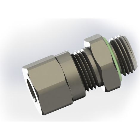 Raccord droit RS PRO 69485 vers Enfichable, 8 mm BSP 1/8 mâle Mâle 1/8 pouce, entrée ( Prix pour Paquet de 2 )