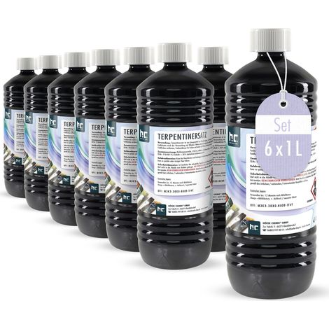 6x 1 L Terpentin-Ersatz (1/5)