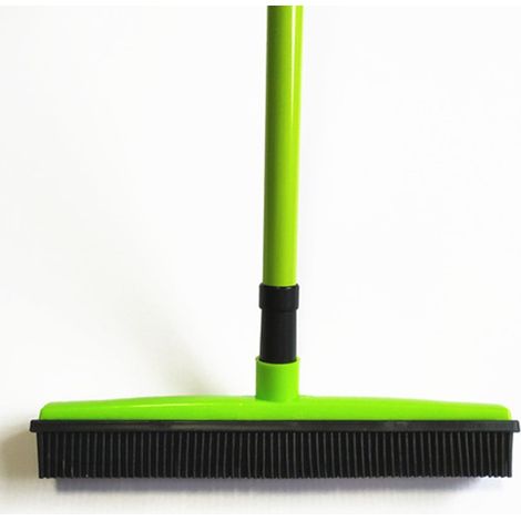 Brosse à poils d'animaux pour tapis, grattoir et balai mains libres en caoutchouc pour nettoyer les poils de chien et les vitres.-AquaForge