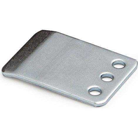 HERRAJES ALK pletina curva soporte ala 30x42 zincado , La pletina curva soporte ala con medidas 30x42 mm de la marca ALK es un herraj (1/2)