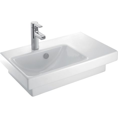JACOB DELAFON E4757G-00 ODÉON UP Lavabo 65cm Orificio Izquierda - ref: E4757G-00