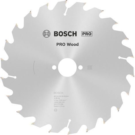 1x Lame Scie Circulaire PRO Woodavec encoches (1/5)
