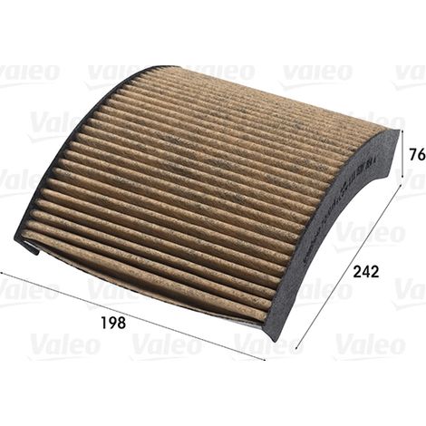 Filtre, air de l'habitacle Valeo 701019 BMW 64119237555 9237555