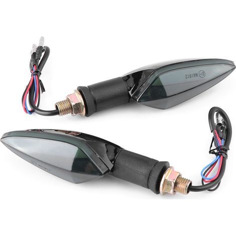 Paar LED-Motorradblinker, universelle Motorrad-Blinker (1/5)