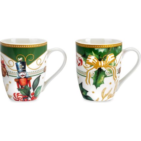 Fade mug Astro Natale porcellana fine 350 m