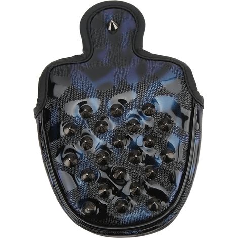 Couvre-club de golf, putter, couvre-club en PU, intérieur en peluche, imperméable avec rivets, boucle magnétique pour l'entraînement et la compétition, rivets noirs (1/5)