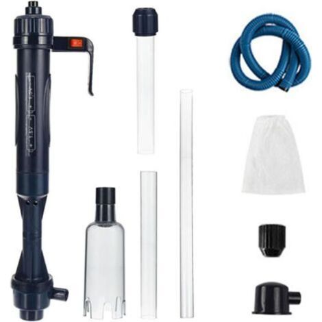 Nettoyeur Gravier Aquarium, Aquarium Changer l'eau, Nettoyeur de gravier d'aquarium, Echangeur deau pour Aquarium, Nettoyeur de Sable et de Gravier Aquarium Pompe Aspirateur pour Filtre à Eau Gravel (1/5)